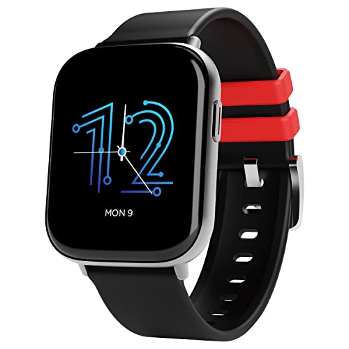 boAt Matrix Smart Watch with 1.65” AMOLED Display, Always On Mode, Slim Premium Design, Heart Rate & SpO2 Monitoring, Health Ecosystem & Multiple Sports Modes, 3ATM & 7 Days Battery Life(Pitch Black)