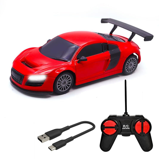 Wembley Remote Control RC Car Toys for Boys | High Speed Car Toy for Kids for Boys with USB Rechargeable - Red